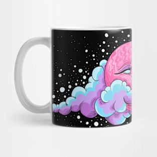 Celestial Florals - Aesthetic Witchy Drawing Mug